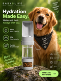 Portable Pet Water Bottle and Storage Food
